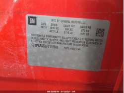 CHEVROLET CRUZE 1G1PA5SG7F7116906