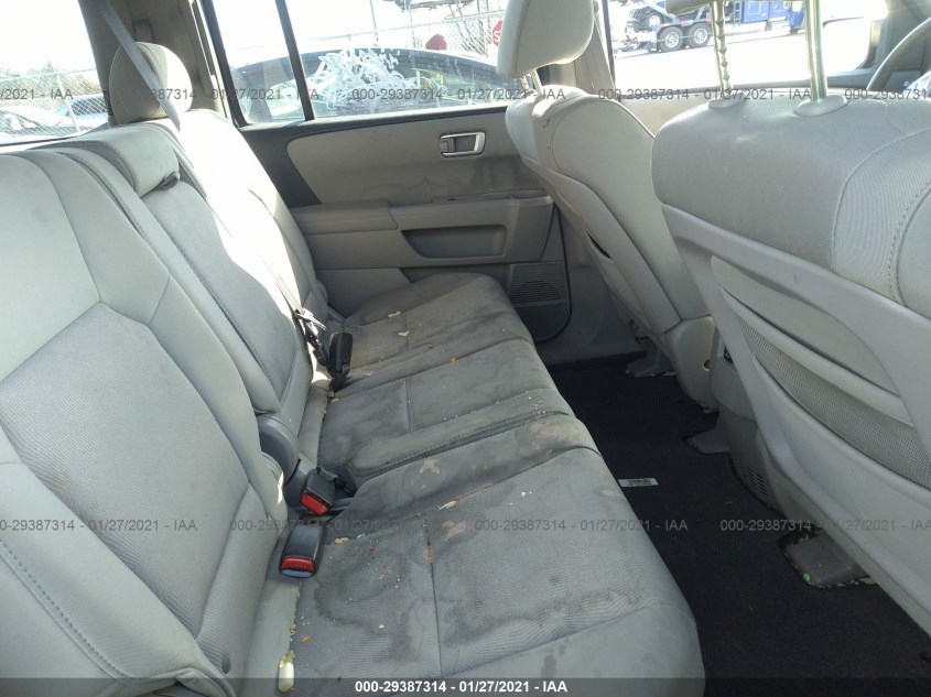 HONDA PILOT 5FNYF3H23BB007604