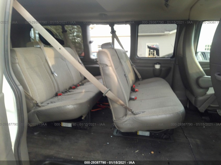 CHEVROLET EXPRESS PASSENGER 1GAWGRFFXF1179648