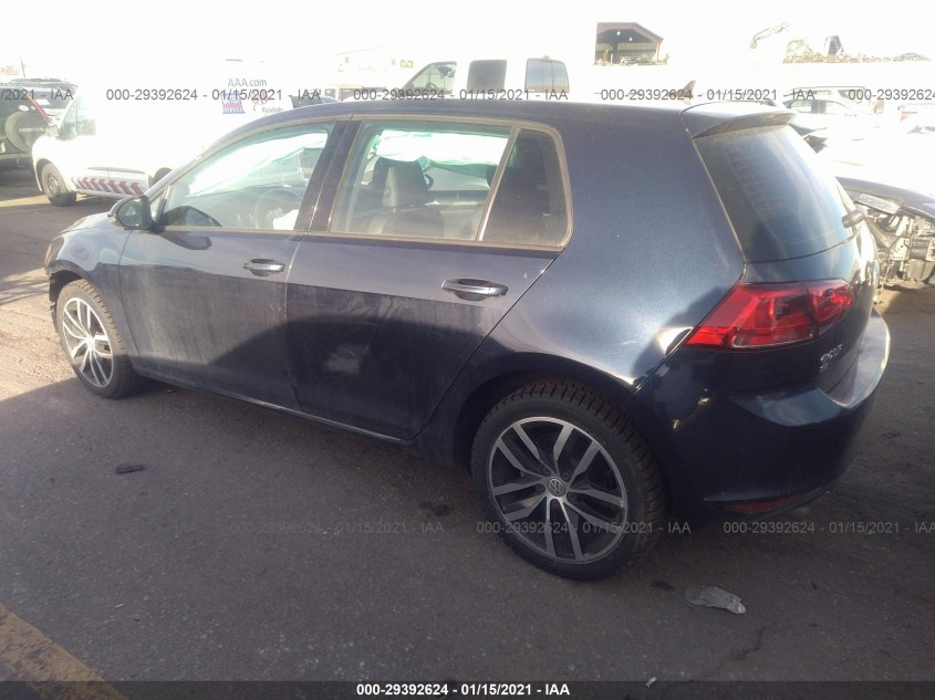 VOLKSWAGEN GOLF 3VW217AU9GM037407