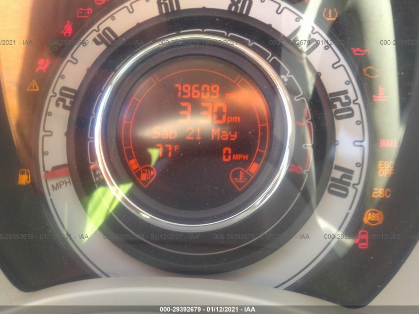 FIAT 500 3C3CFFAR6CT380226