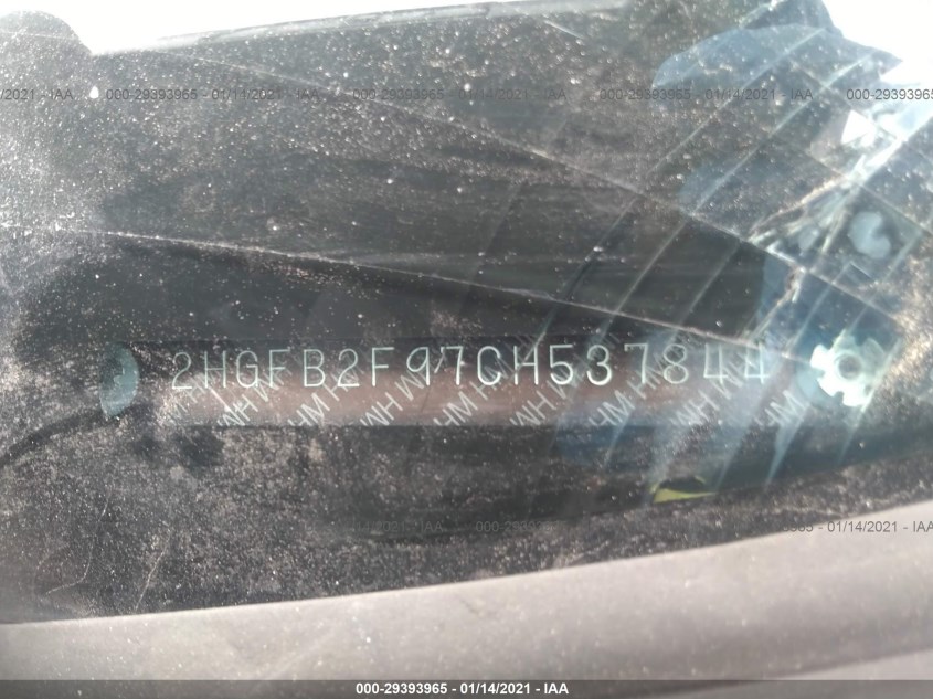HONDA CIVIC SDN 2HGFB2F97CH537844