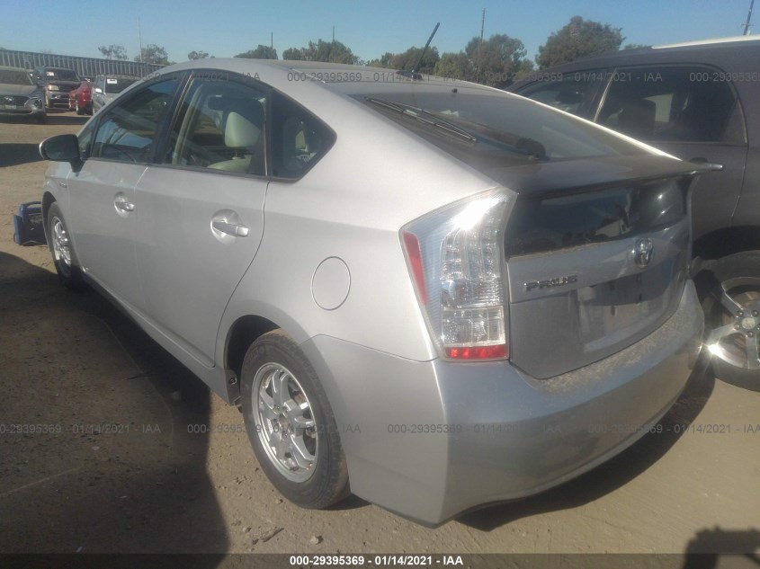 TOYOTA PRIUS JTDKN3DU6A0148499
