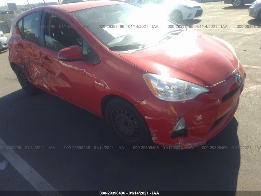 TOYOTA PRIUS C JTDKDTB36C1017194