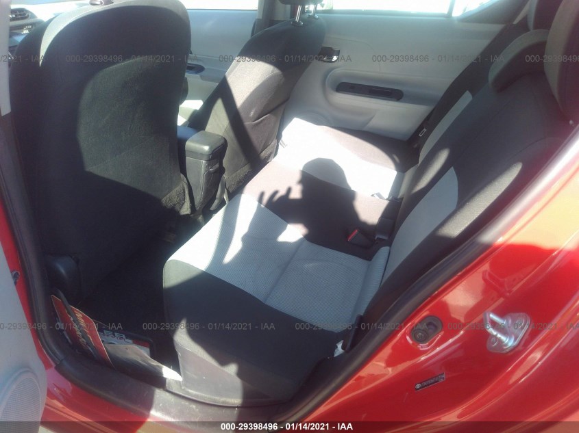 TOYOTA PRIUS C JTDKDTB36C1017194
