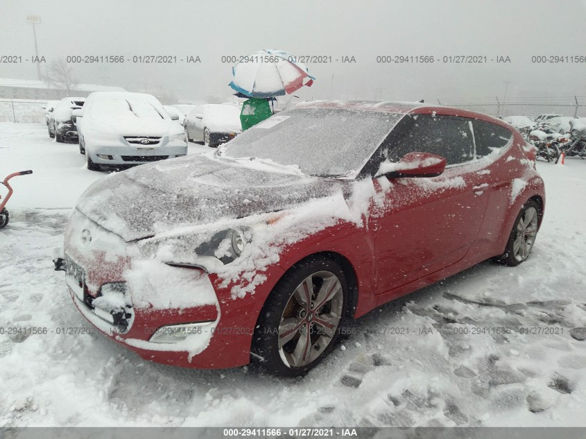 HYUNDAI VELOSTER KMHTC6ADXCU054195