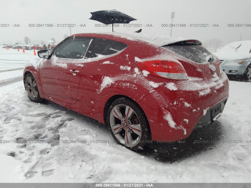 HYUNDAI VELOSTER KMHTC6ADXCU054195