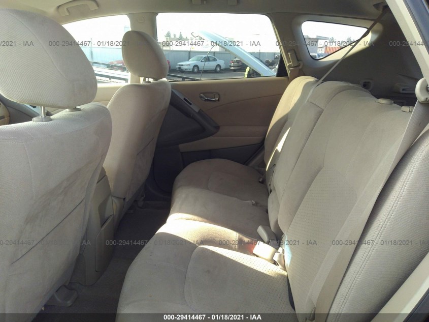 NISSAN MURANO JN8AZ1MU8EW409756