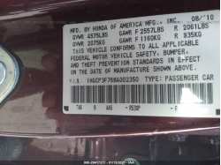 HONDA ACCORD SDN 1HGCP3F76BA002350