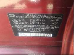 HYUNDAI SONATA 5NPE24AF2GH369126