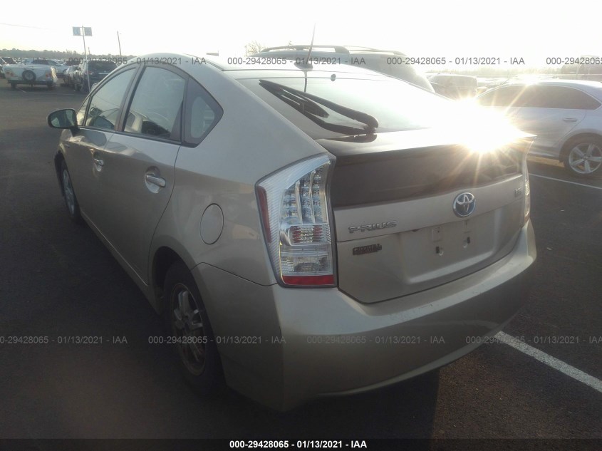 TOYOTA PRIUS JTDKN3DU0A0041643