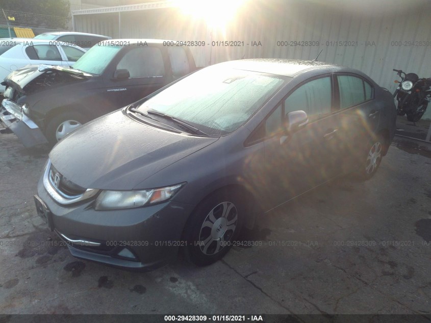 HONDA CIVIC HYBRID 19XFB4F23DE202851