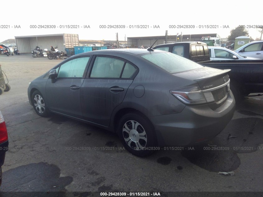 HONDA CIVIC HYBRID 19XFB4F23DE202851