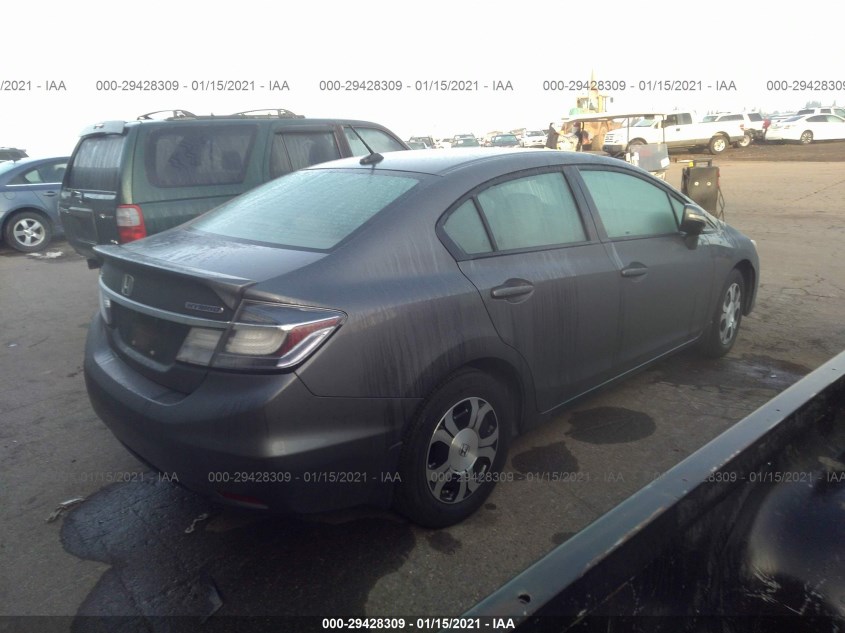 HONDA CIVIC HYBRID 19XFB4F23DE202851