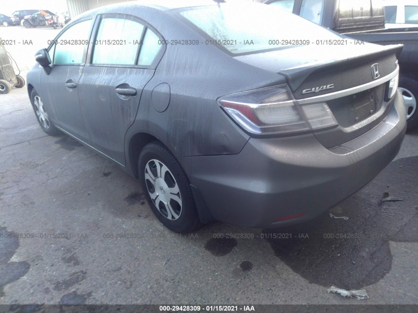 HONDA CIVIC HYBRID 19XFB4F23DE202851