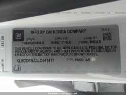 CHEVROLET SPARK KL8CD6SA3LC441417