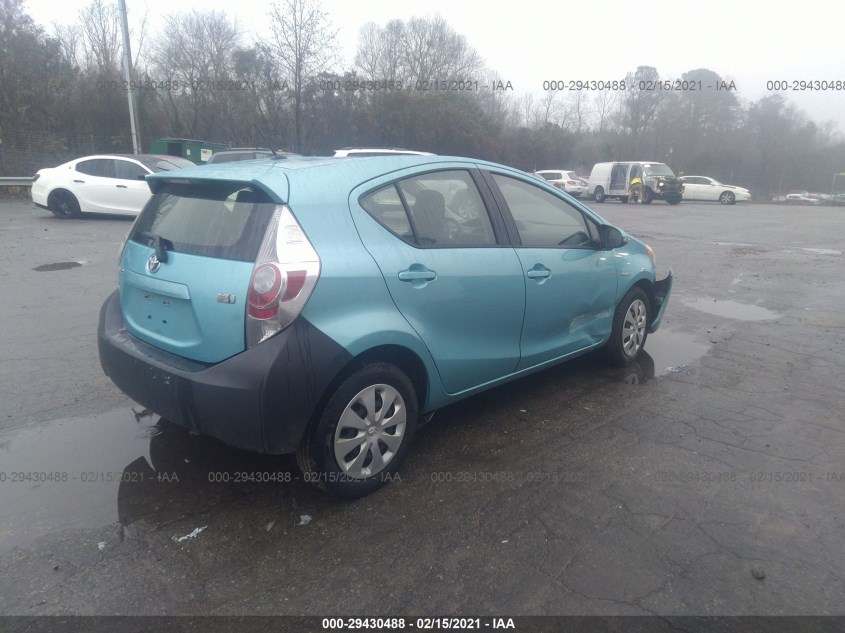 TOYOTA PRIUS C JTDKDTB3XE1070337
