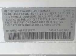 VOLKSWAGEN CC WVWMN7AN5AE535173