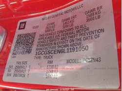 CHEVROLET COLORADO 1GCGSCEN6L1191050