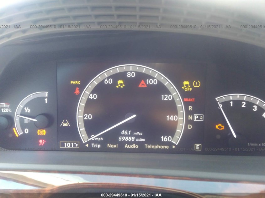 MERCEDES-BENZ S-CLASS WDDNG7DB6CA422218