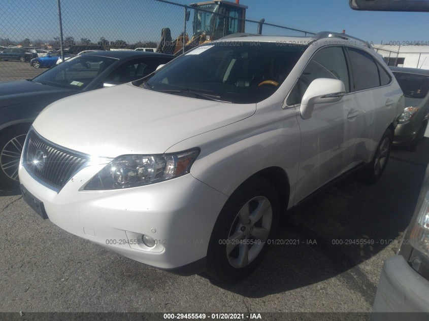LEXUS RX 350 2T2BK1BAXCC144711