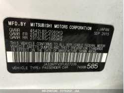 MITSUBISHI LANCER EVOLUTION JA32W7FV2FU027235