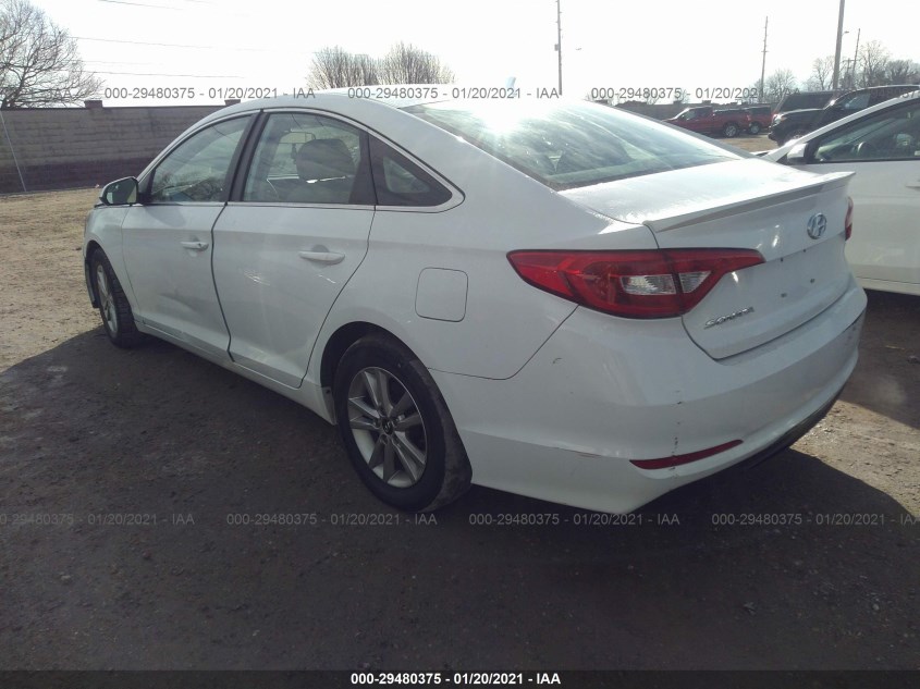 HYUNDAI SONATA 5NPE24AF4FH125797