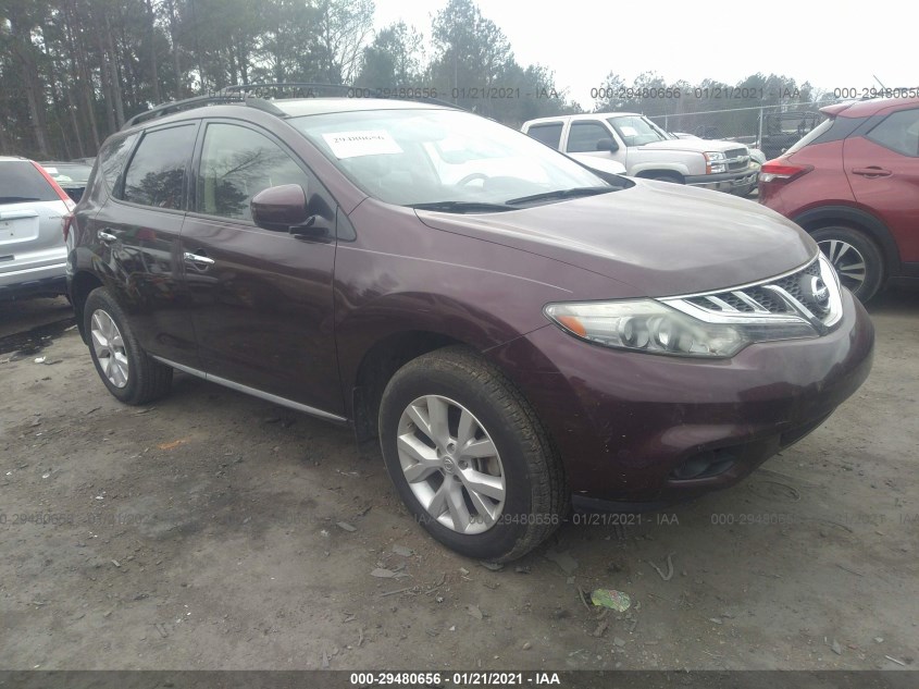 NISSAN MURANO JN8AZ1MU5EW410718