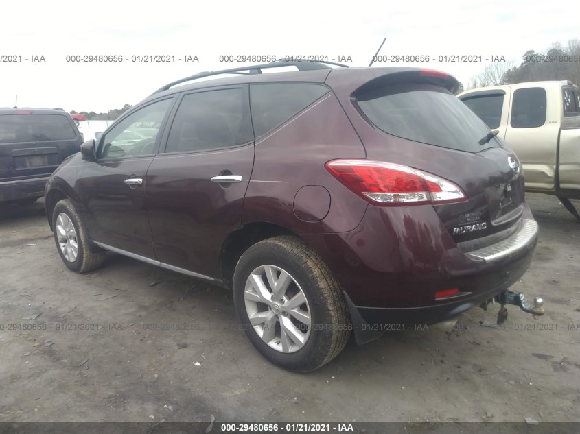 NISSAN MURANO JN8AZ1MU5EW410718