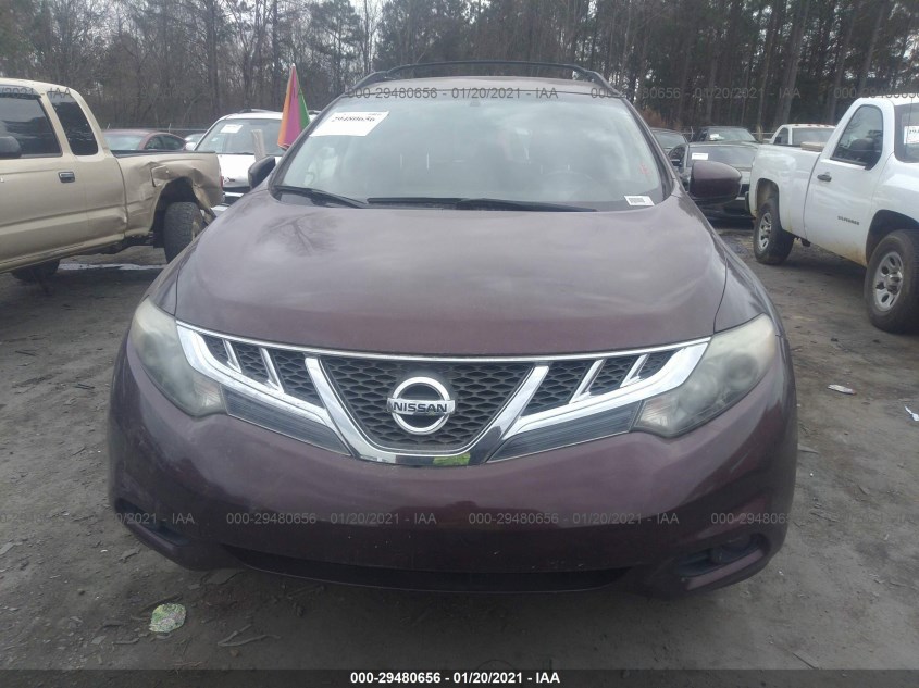 NISSAN MURANO JN8AZ1MU5EW410718