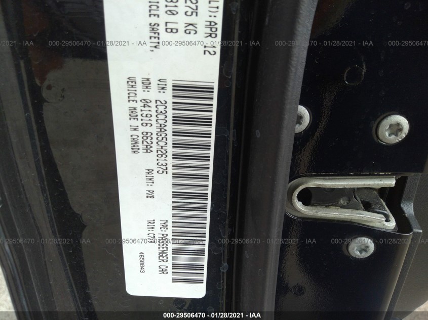 CHRYSLER 300 2C3CCAAG5CH261375