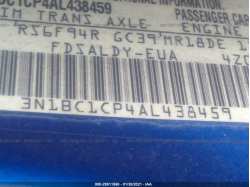 NISSAN VERSA 3N1BC1CP4AL438459