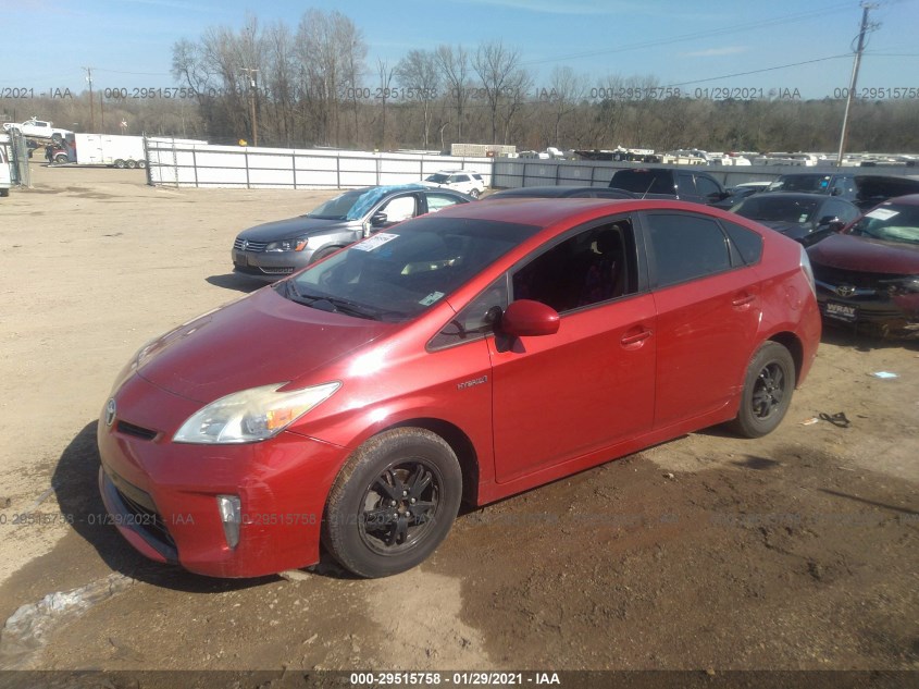 TOYOTA PRIUS JTDKN3DU1D1731593