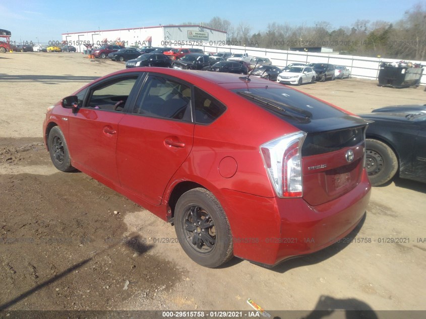 TOYOTA PRIUS JTDKN3DU1D1731593