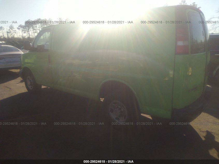 CHEVROLET EXPRESS CARGO VAN 1GCWGFFA7D1106972