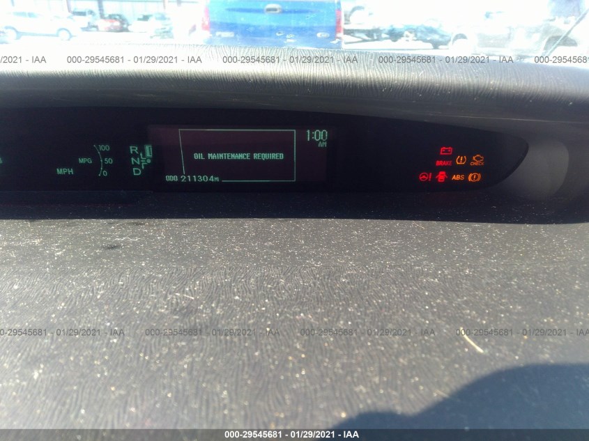 TOYOTA PRIUS JTDKN3DU0A1167219