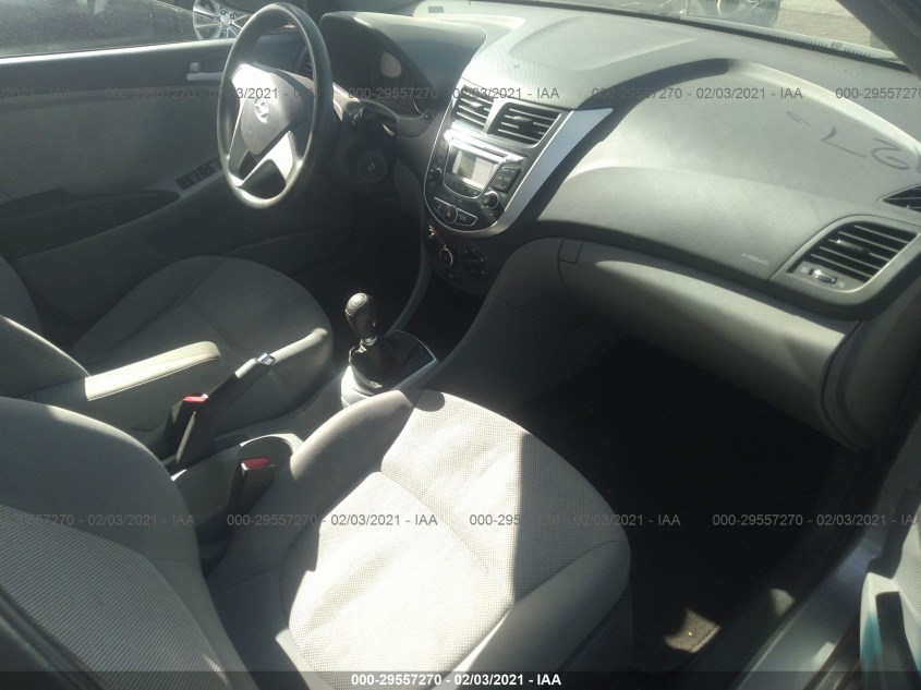 HYUNDAI ACCENT KMHCT4AE4DU365104
