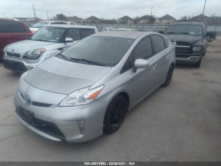 TOYOTA PRIUS JTDKN3DU0C1554727