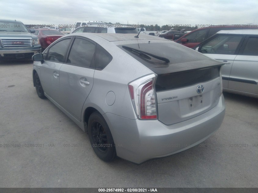 TOYOTA PRIUS JTDKN3DU0C1554727