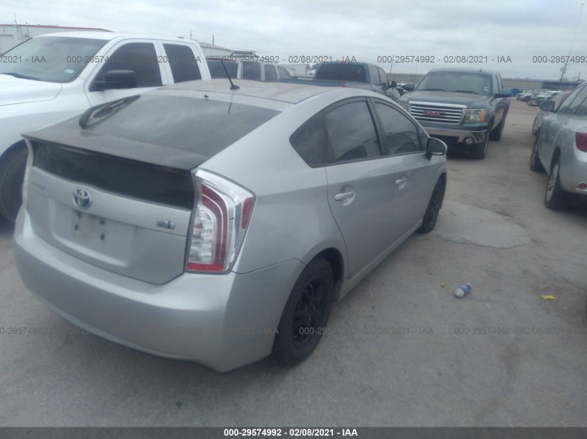 TOYOTA PRIUS JTDKN3DU0C1554727