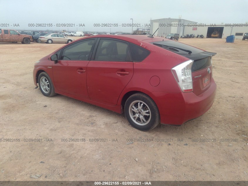 TOYOTA PRIUS JTDKN3DU3A0164532