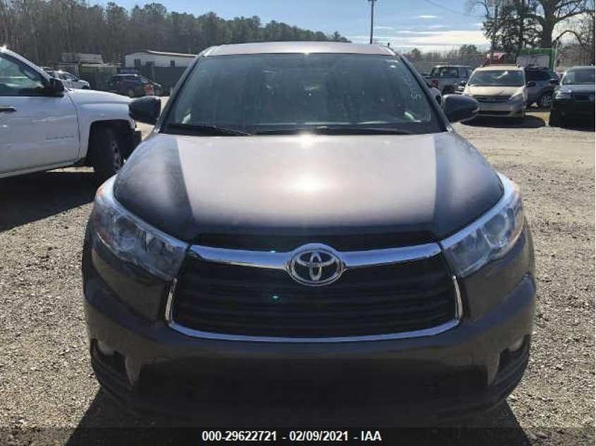TOYOTA HIGHLANDER 5TDZKRFH8GS122650