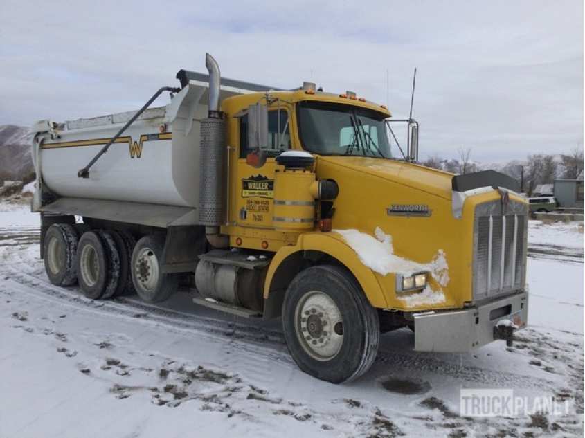 Kenworth T800 6x4 Tri/A Dump Truck w/ 1994 Reliance Quad/A Transfer Trailer 1NKDXBEX61R882821
