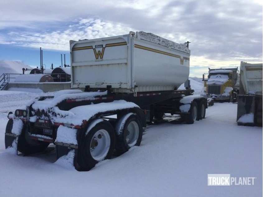 Kenworth T800 6x4 Tri/A Dump Truck w/ 1994 Reliance Quad/A Transfer Trailer 1NKDXBEX61R882821