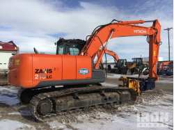 Hitachi ZX210LC-3 Track Excavator w/ Pile Hammer/Extractor HCMBFF00K002XXXXX
