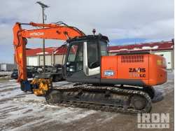 Hitachi ZX210LC-3 Track Excavator w/ Pile Hammer/Extractor HCMBFF00K002XXXXX