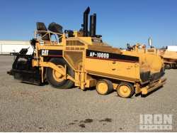 Cat AP1000D Wheel Asphalt Paver CATAP100TEAD00161