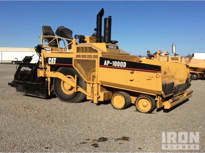 Cat AP1000D Wheel Asphalt Paver CATAP100TEAD00161