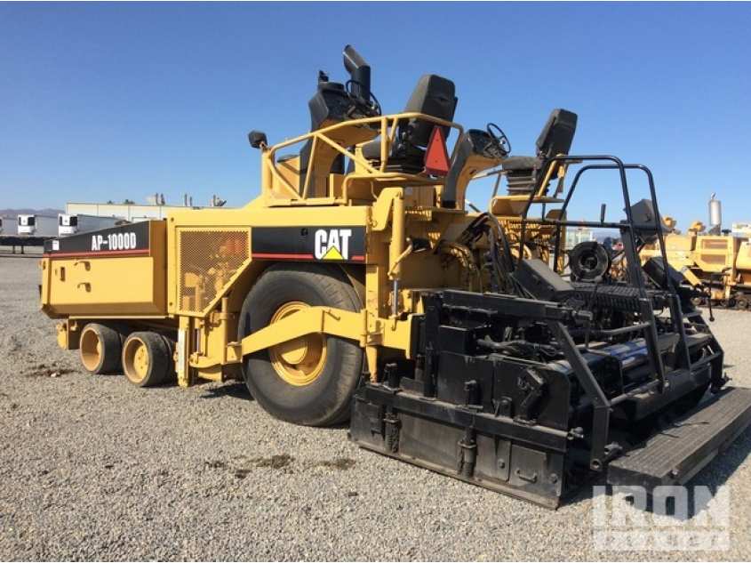 Cat AP1000D Wheel Asphalt Paver CATAP100TEAD00161