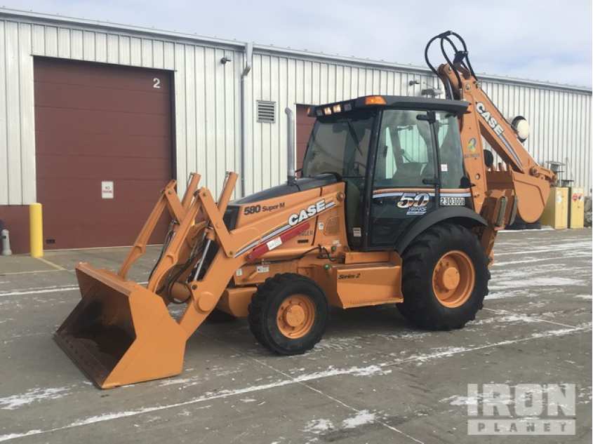 Case 580 Super M Series 2 4x4 Backhoe Loader